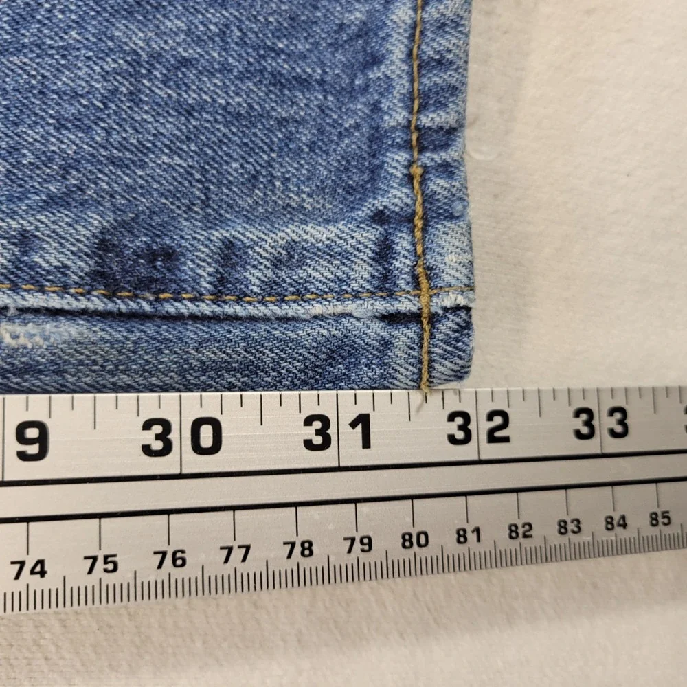 J.Crew 484 Slim Fit Jeans Mens 31x32 Blue Medium Wash Tapered Leg 100% Cotton